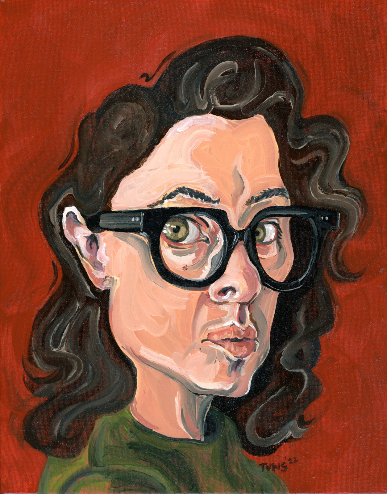 La Tuns, "Autorretrato 43 años", 2022