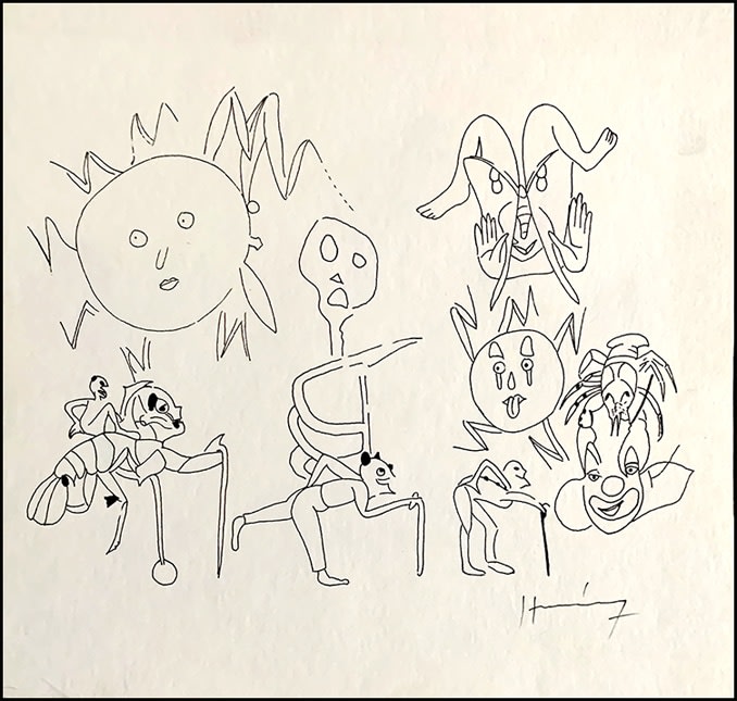 Sergio Hernandez, "Paisaje de mi pueblo" , ca. 2008