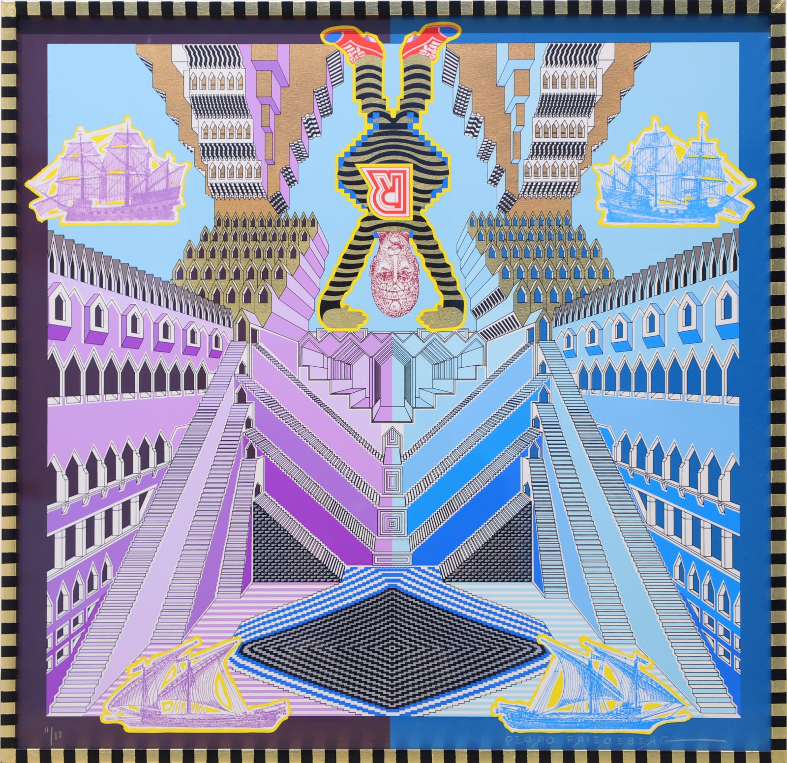 Pedro Friedeberg, "Coloso de Rodas", 2023
