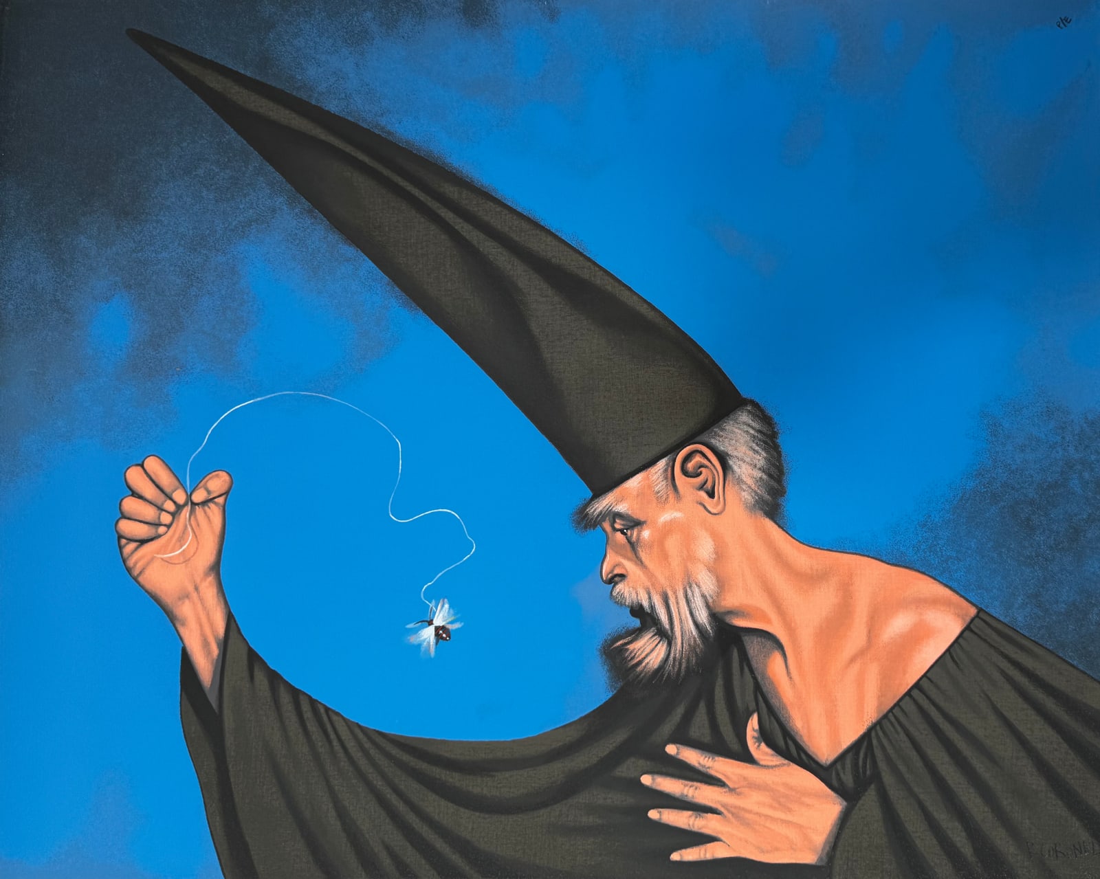 Rafael Coronel, "Hilo de escarabajo"
