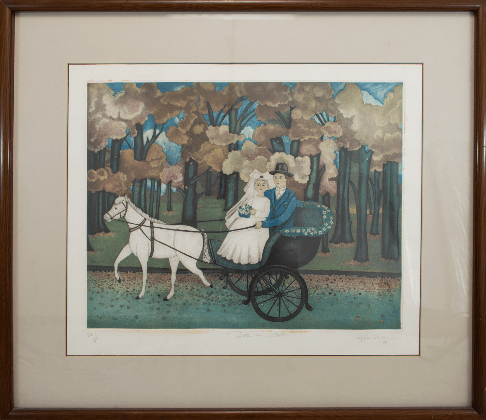 Lupe Sierra, "Boda en otoño", 1998