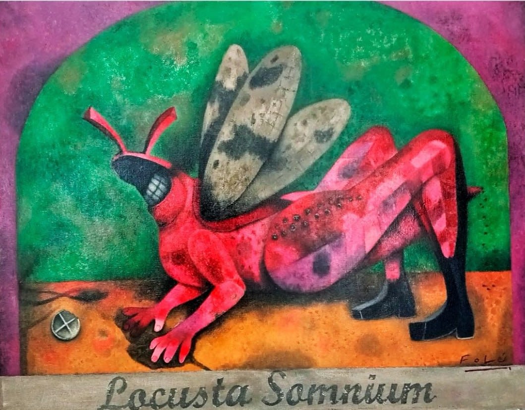Folé Fonseca, "Locusta samnium", 2023