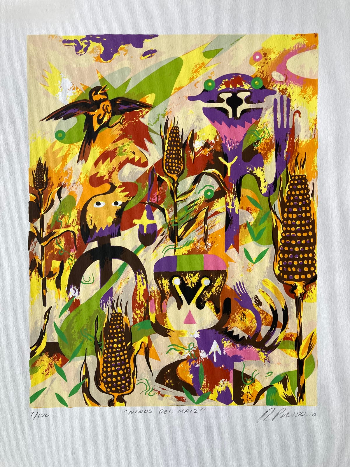 Roberto Pulido, Niños del maíz, 2010