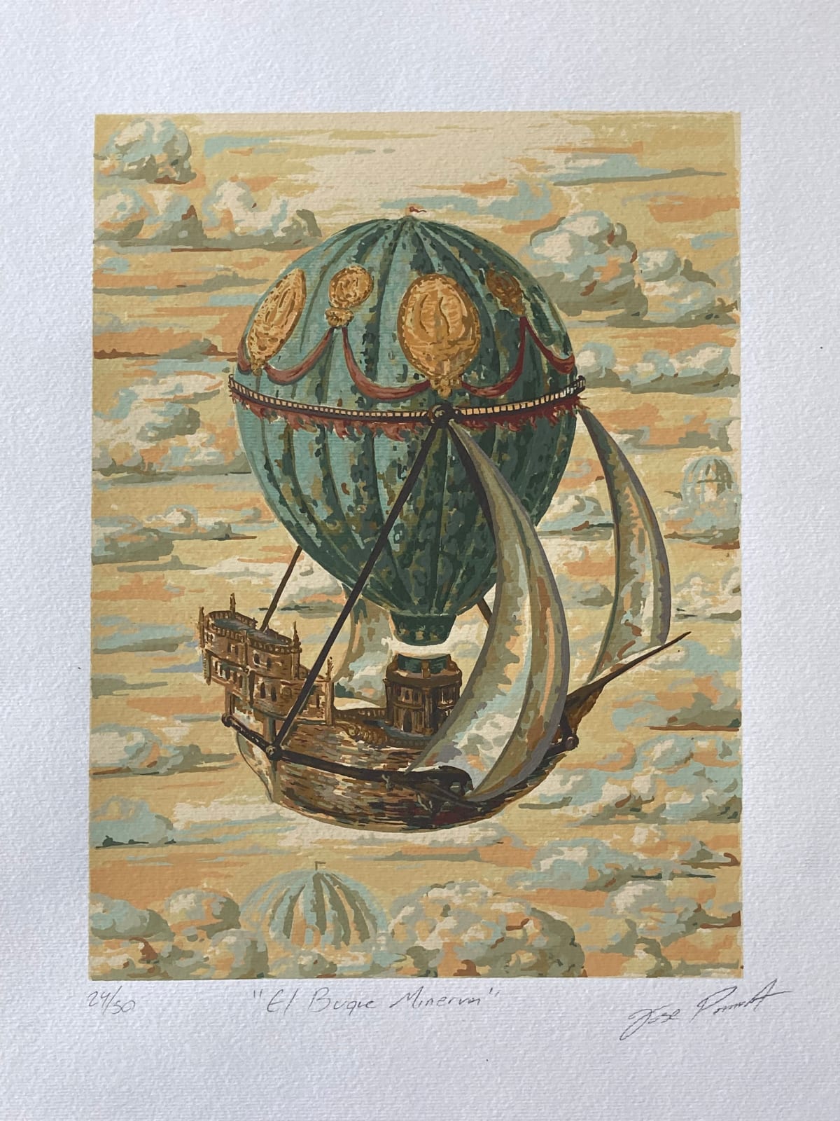 José Parra, El buque Minerva, 2014