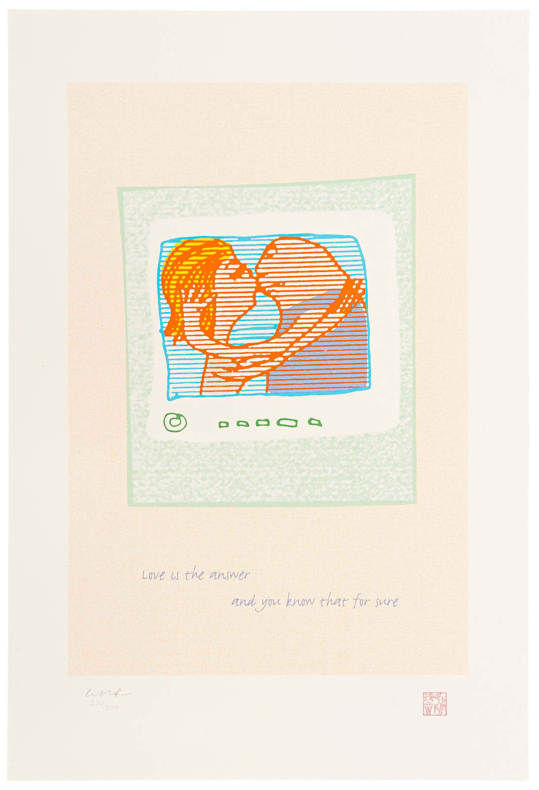 John Lennon & Yoko Ono, "Love is the Answer and You Know that for Sure", 2009