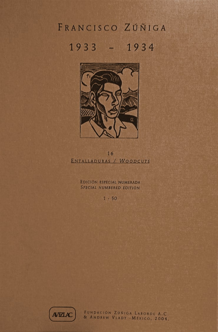 Francisco Zúñiga, "Carpeta de entalladuras", 1933 y 1934 (reimpresión 2004)