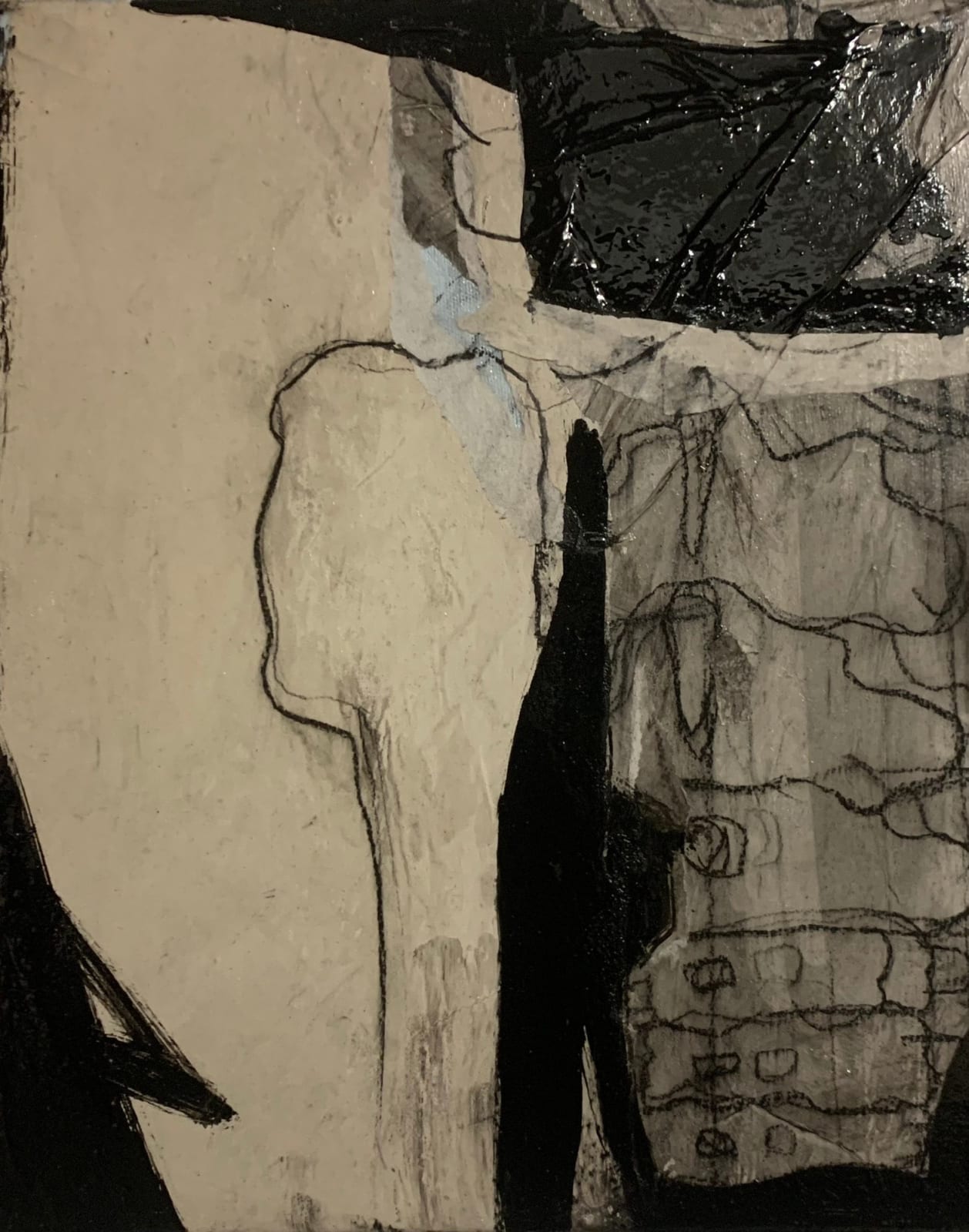 Cesar Arechiga, "Abstracciones forenses B2", 2023