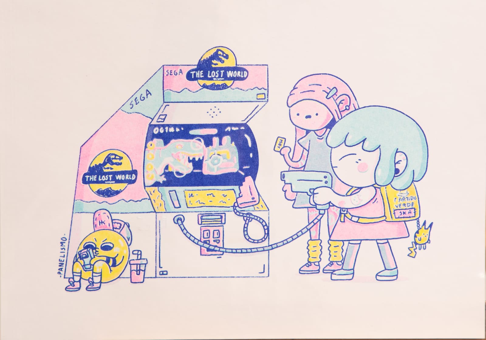 Panelismo, "Sin título (Arcade)", 2023