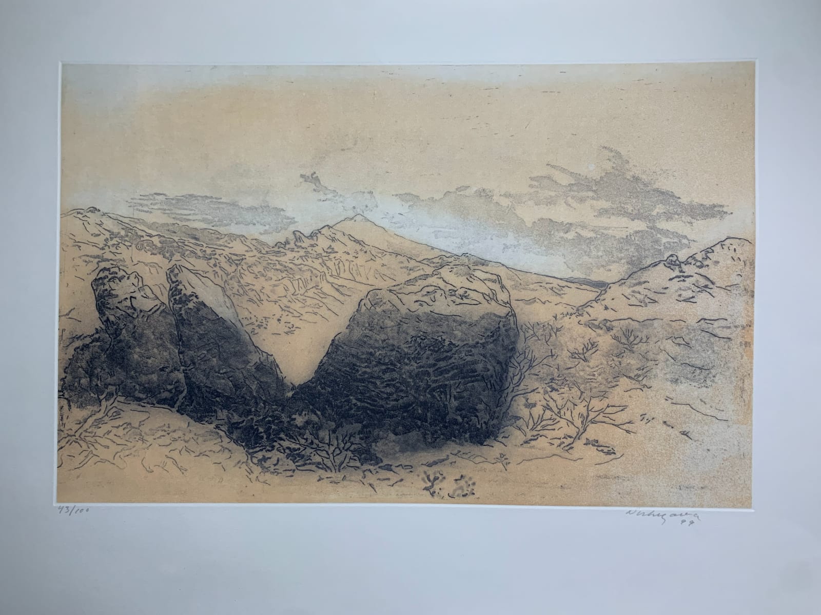 Luis NIshizawa, "Sin título (Horizonte)", 1999