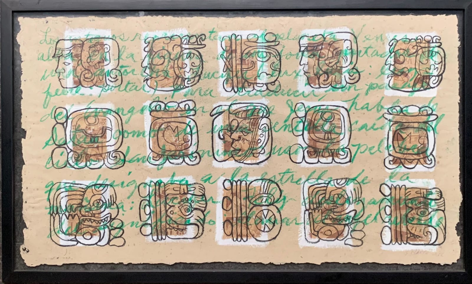 Jeff Blanco, "La llama doble", 2024