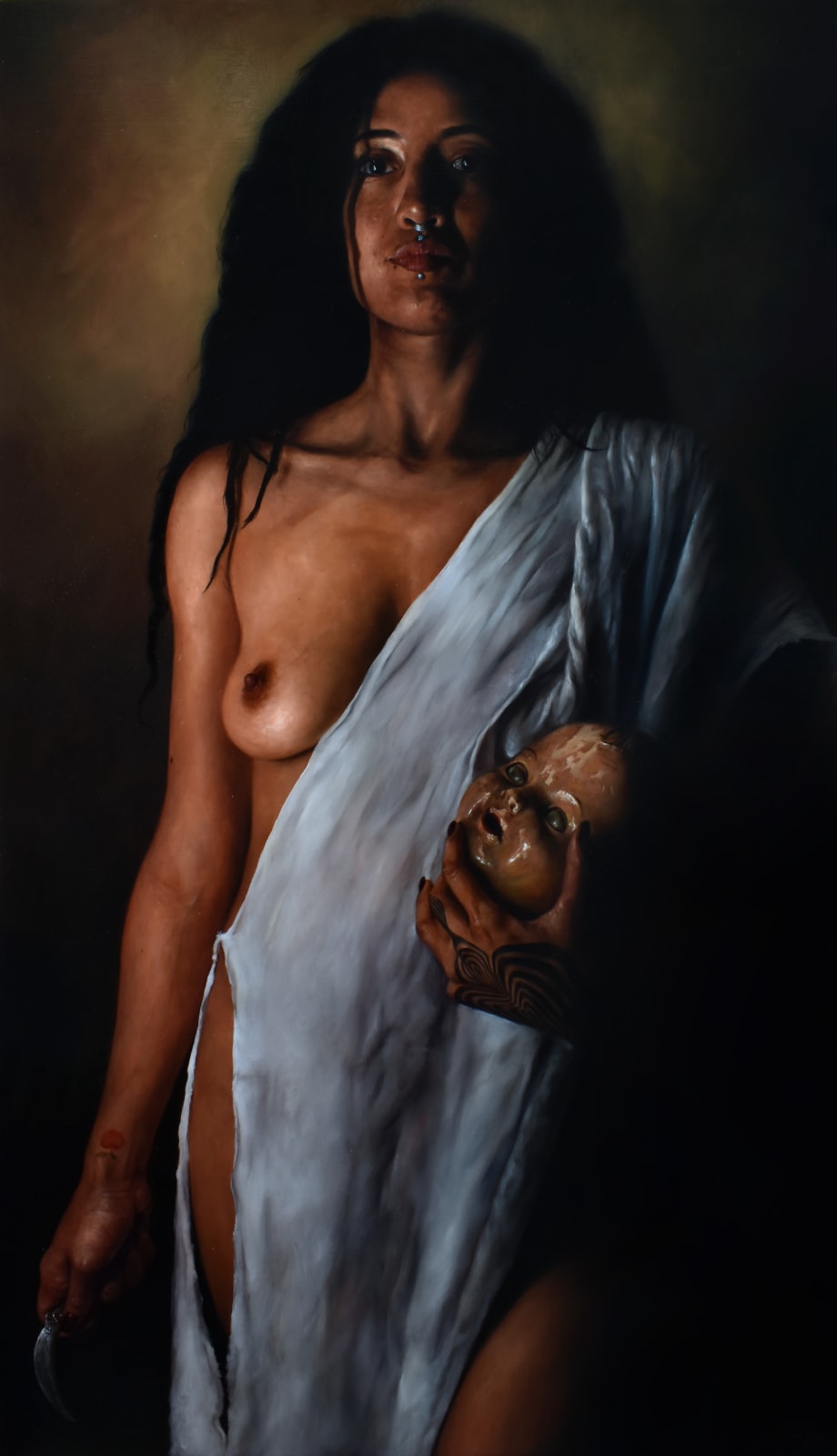 Alejandro Barrón, “Mirada perdida en el fondo del río”, 2022