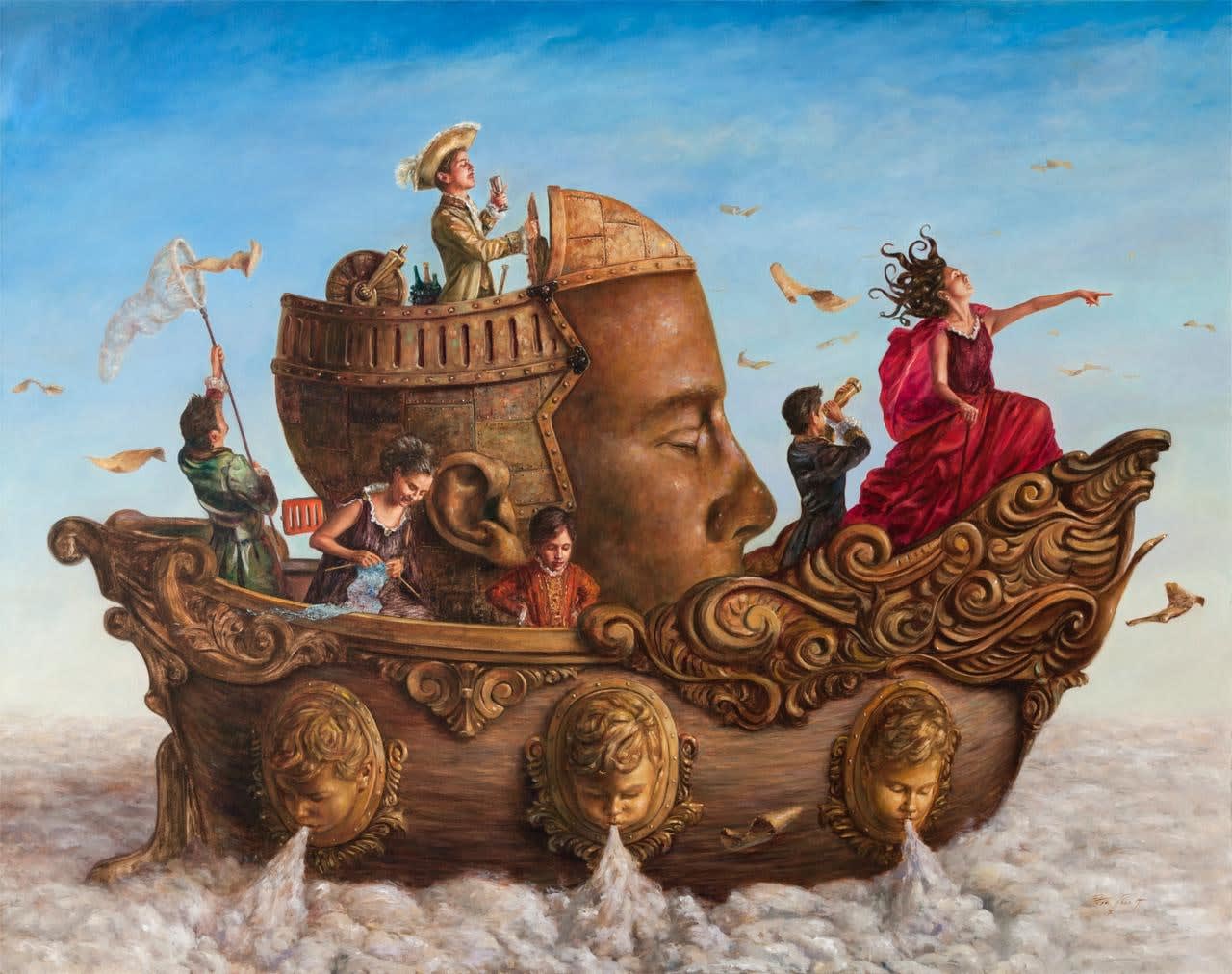 José Parra, "El navio del soñante", 2017