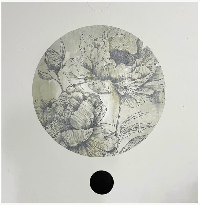 Fernando Sandoval, Sin título (Flores), 2023