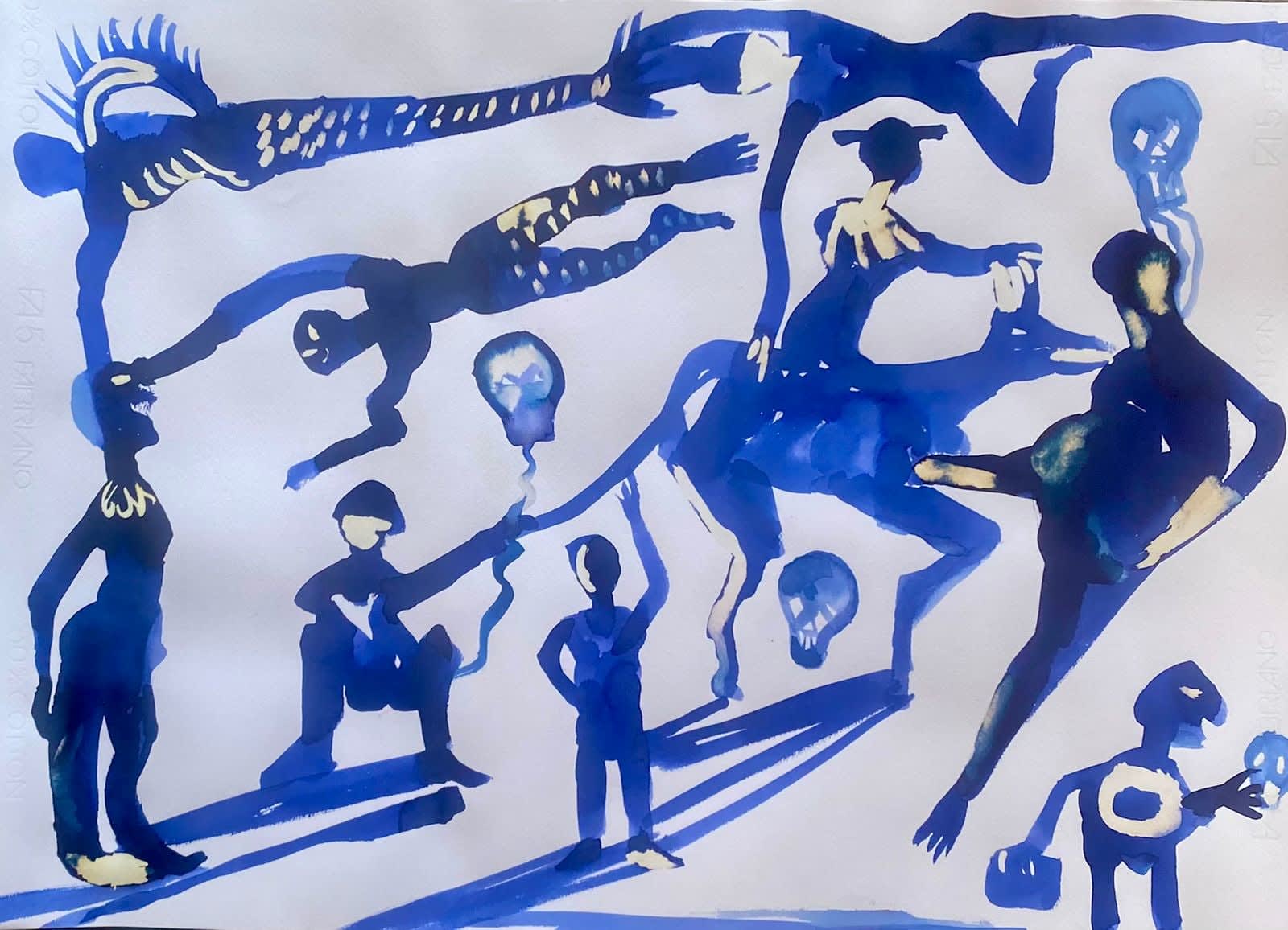 Armando Meléndez, "Blue", 2022