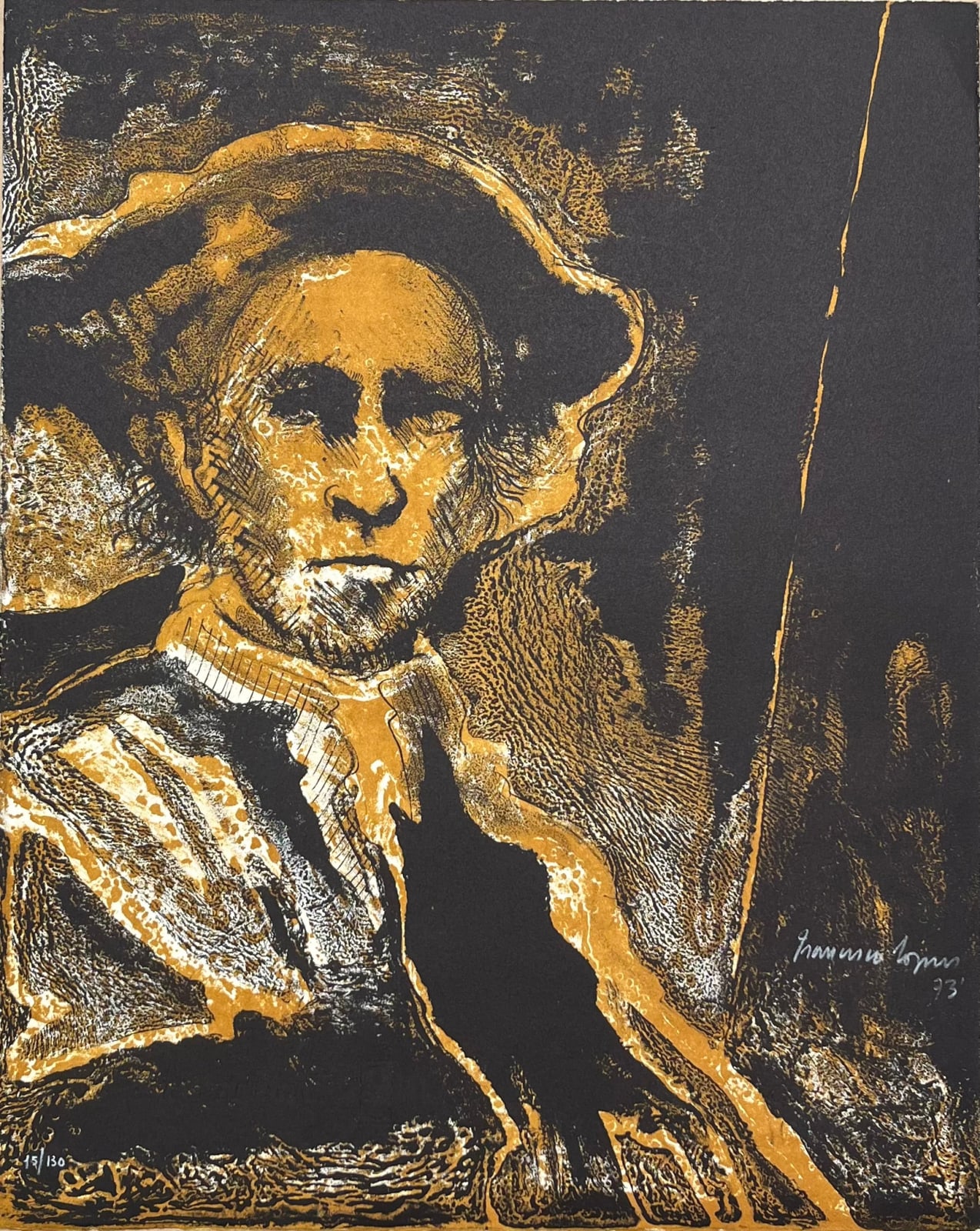 Francisco Corzas, "El Astrónomo", 1973