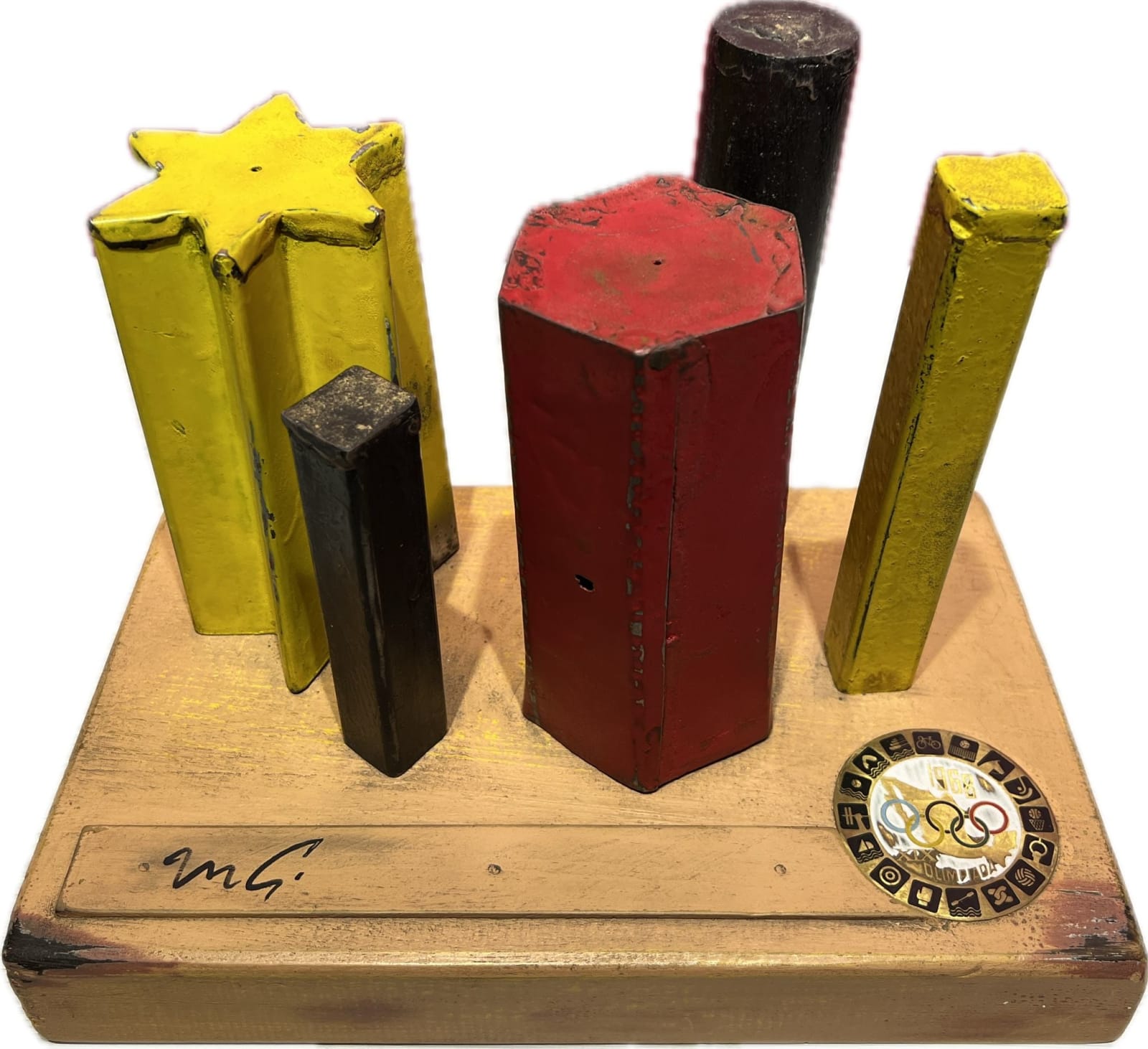 Mathias Goeritz, "Maqueta Ruta de la Amistad", 1968