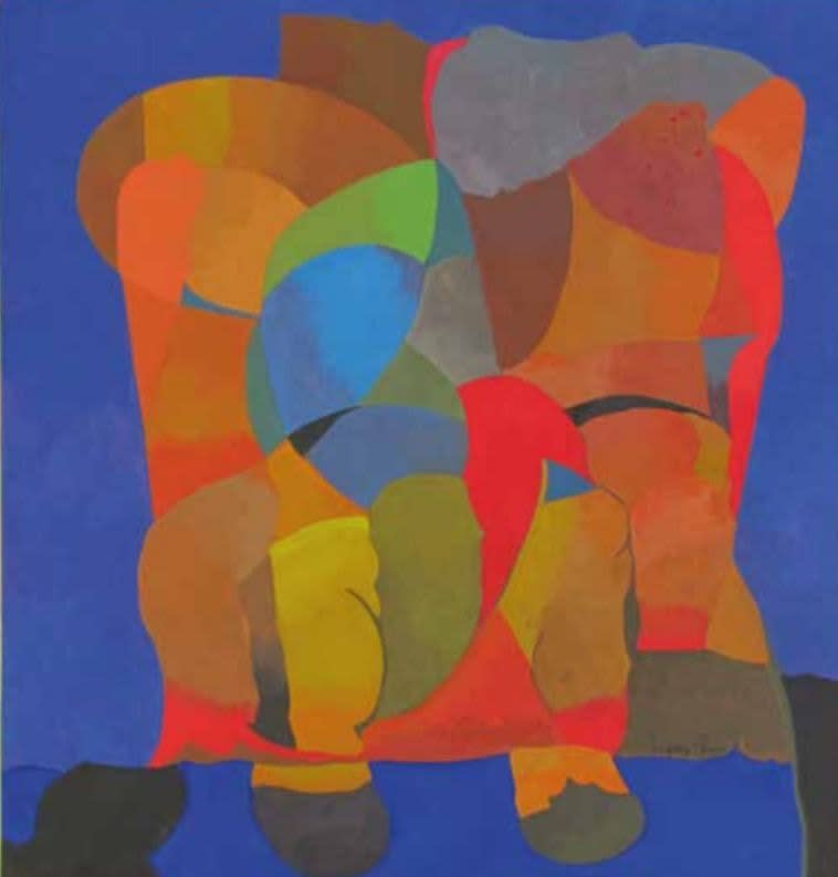 Luis López Loza, "Poesía del color 1", 2019