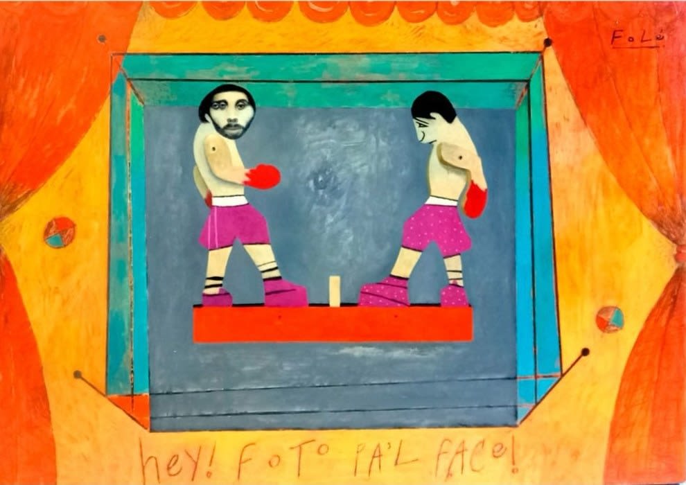 Folé Fonseca, "Boxeadores", 2021