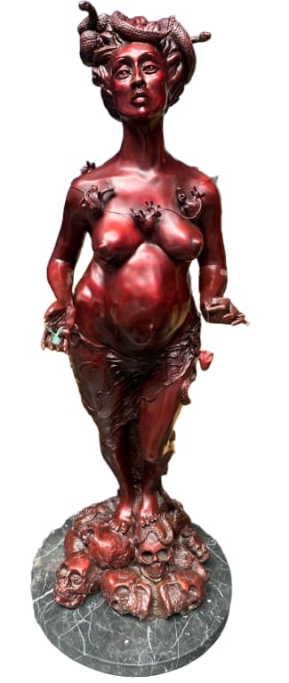 Enrique Morett, "Coatlicue", 2023