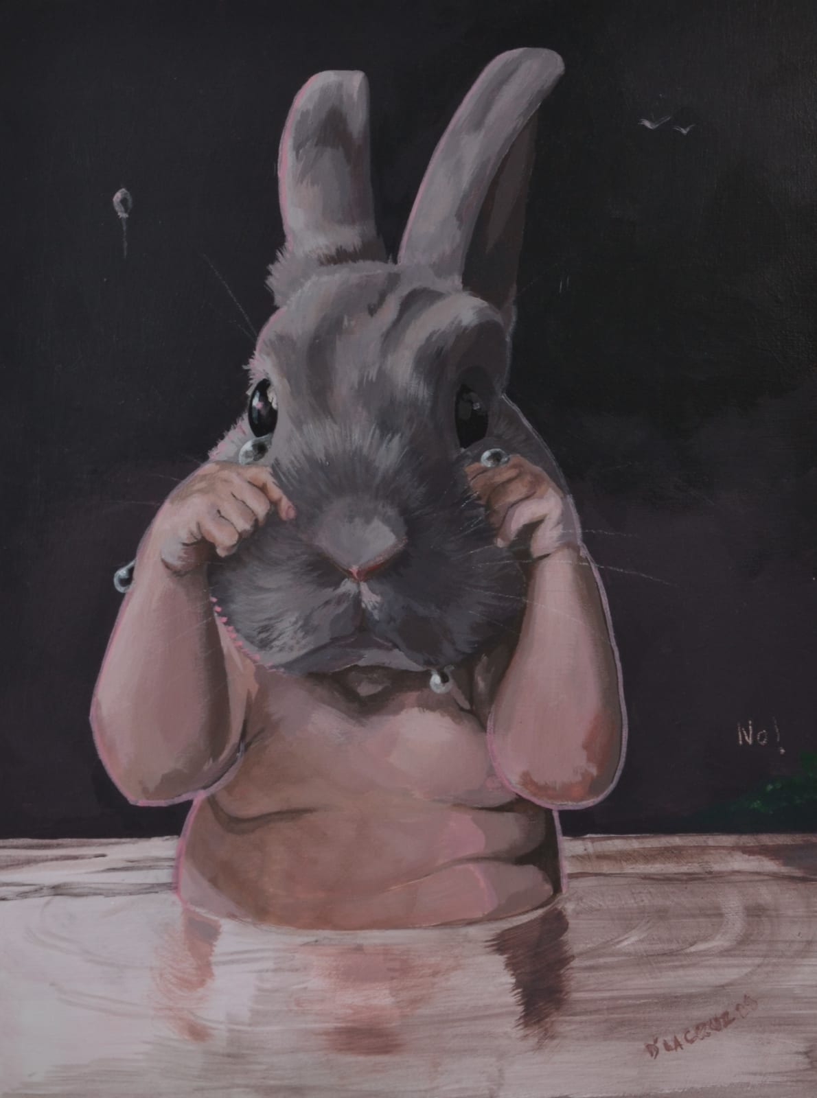 Vanesa de la Cruz, "Estas lagrimitas VI", 2025