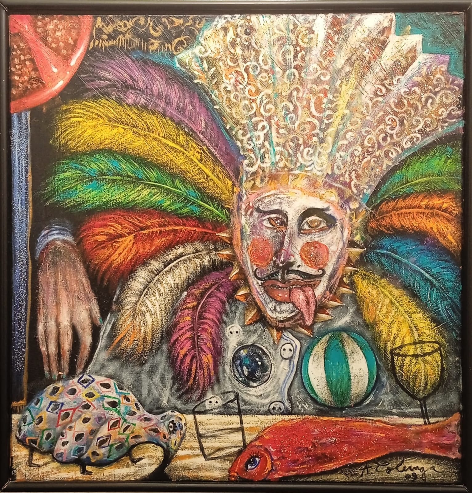 Alejandro Colunga, Sin título (Retrato del chef), 2009