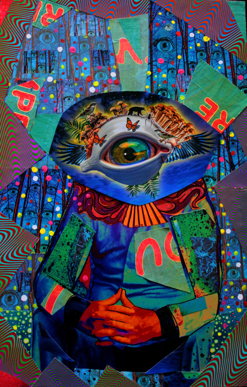Larry Carlson, "Eye of the world", 2023