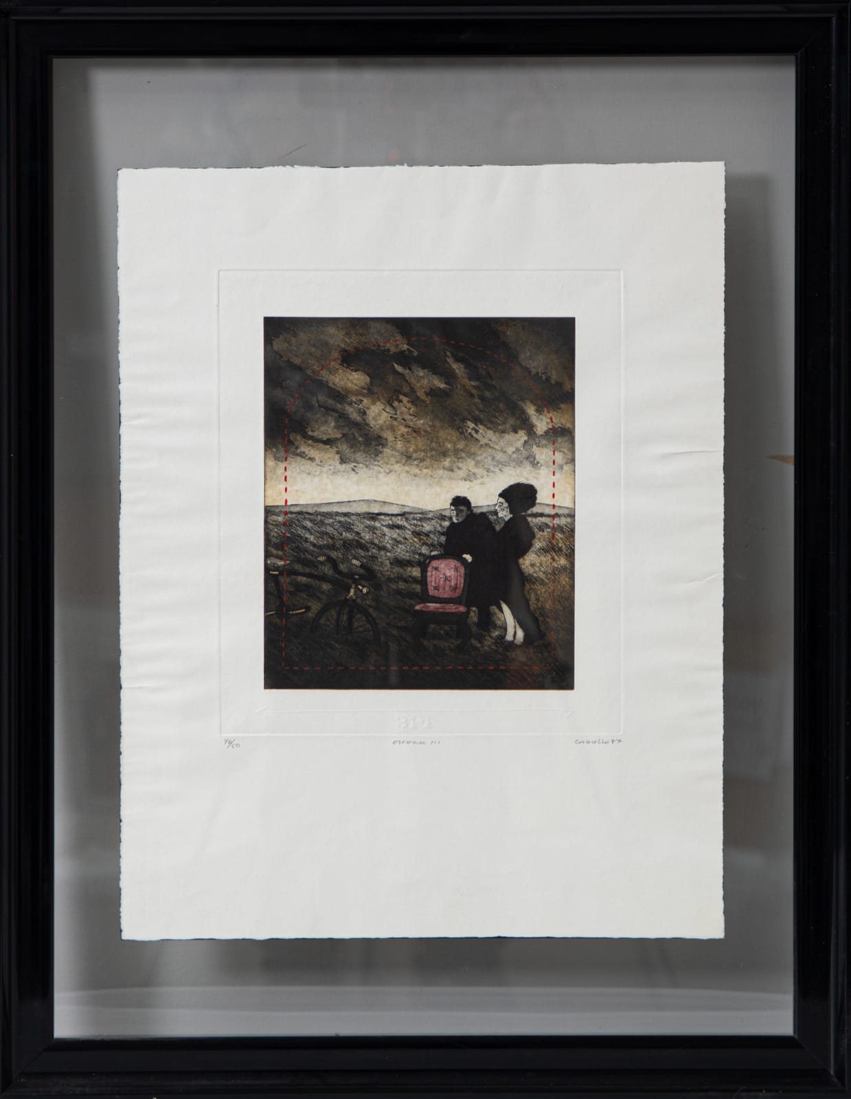 Javier Campos Cabello, "Escena III", 1987