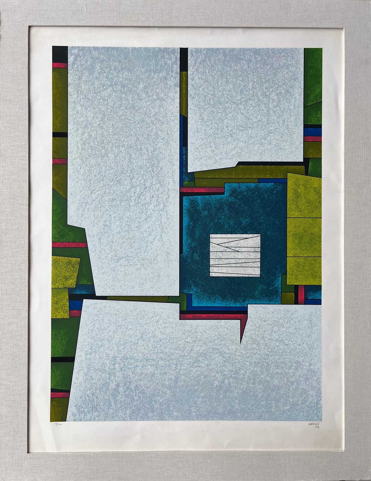 Gunther Gerzso, Sin título, 1984
