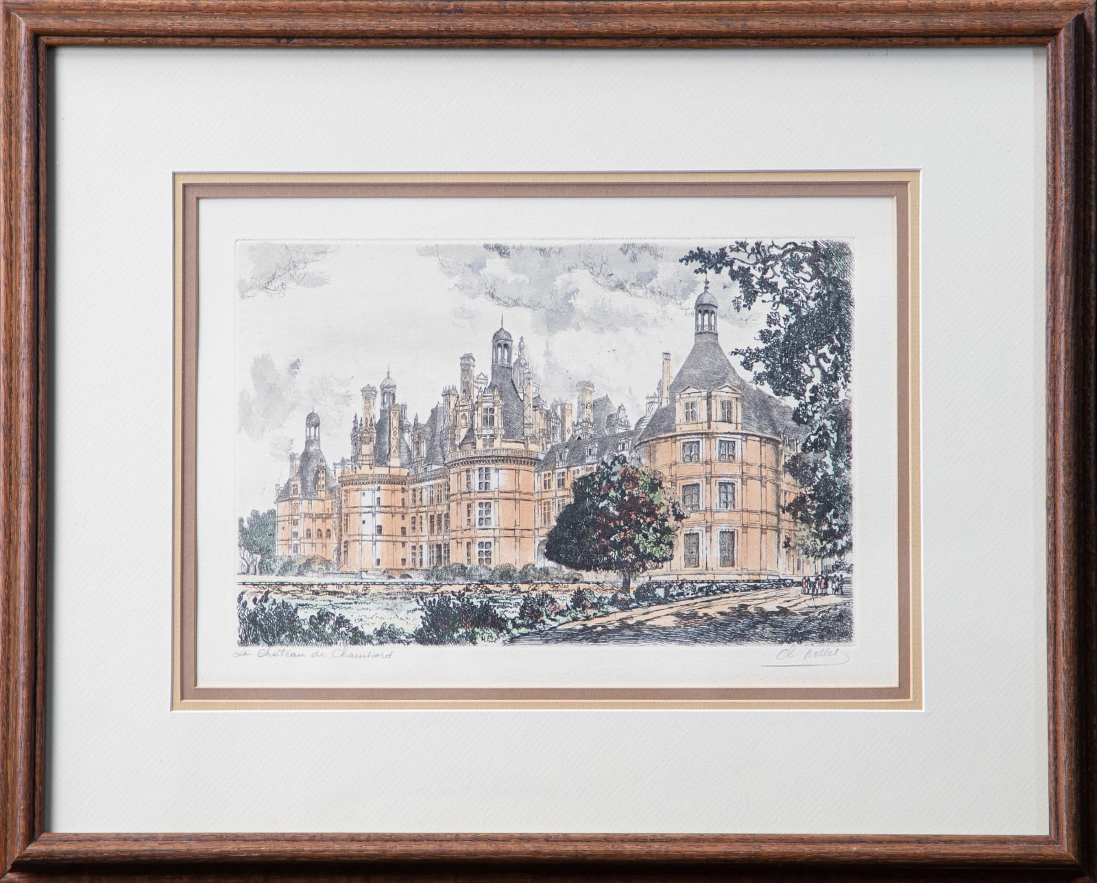 Charles Nollet, "Le chateau de Chambord"