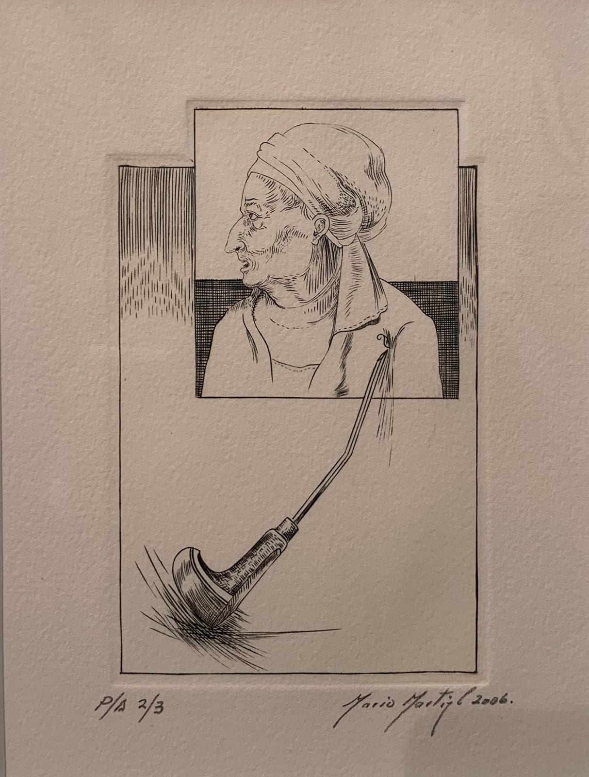 Mario Martín del Campo, Buril, 2006