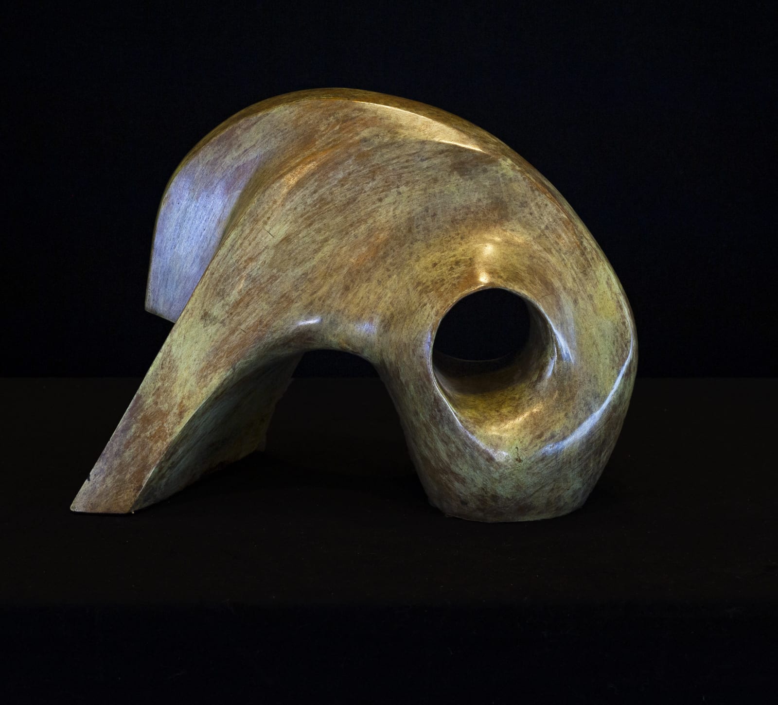 Manuel Felguerez, "Sin título" (Caracol Verde), 1996
