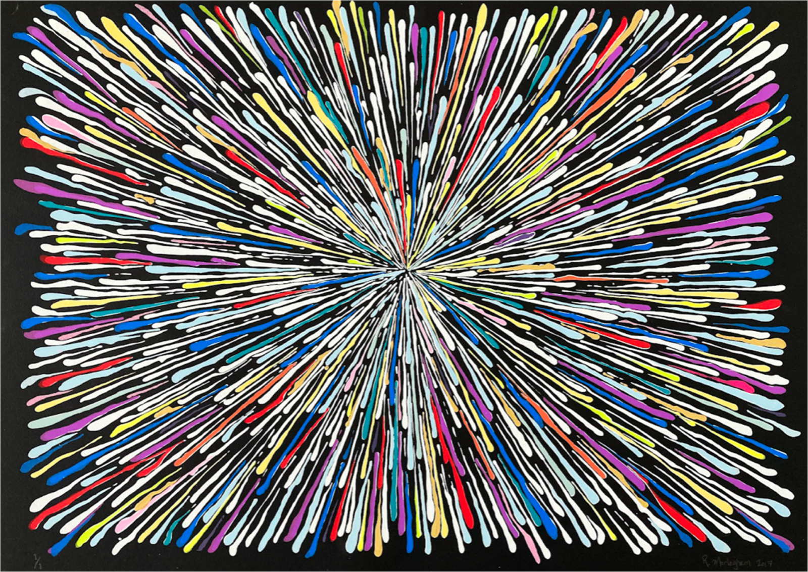 Roberto Morleghem, "Explosión", 2017