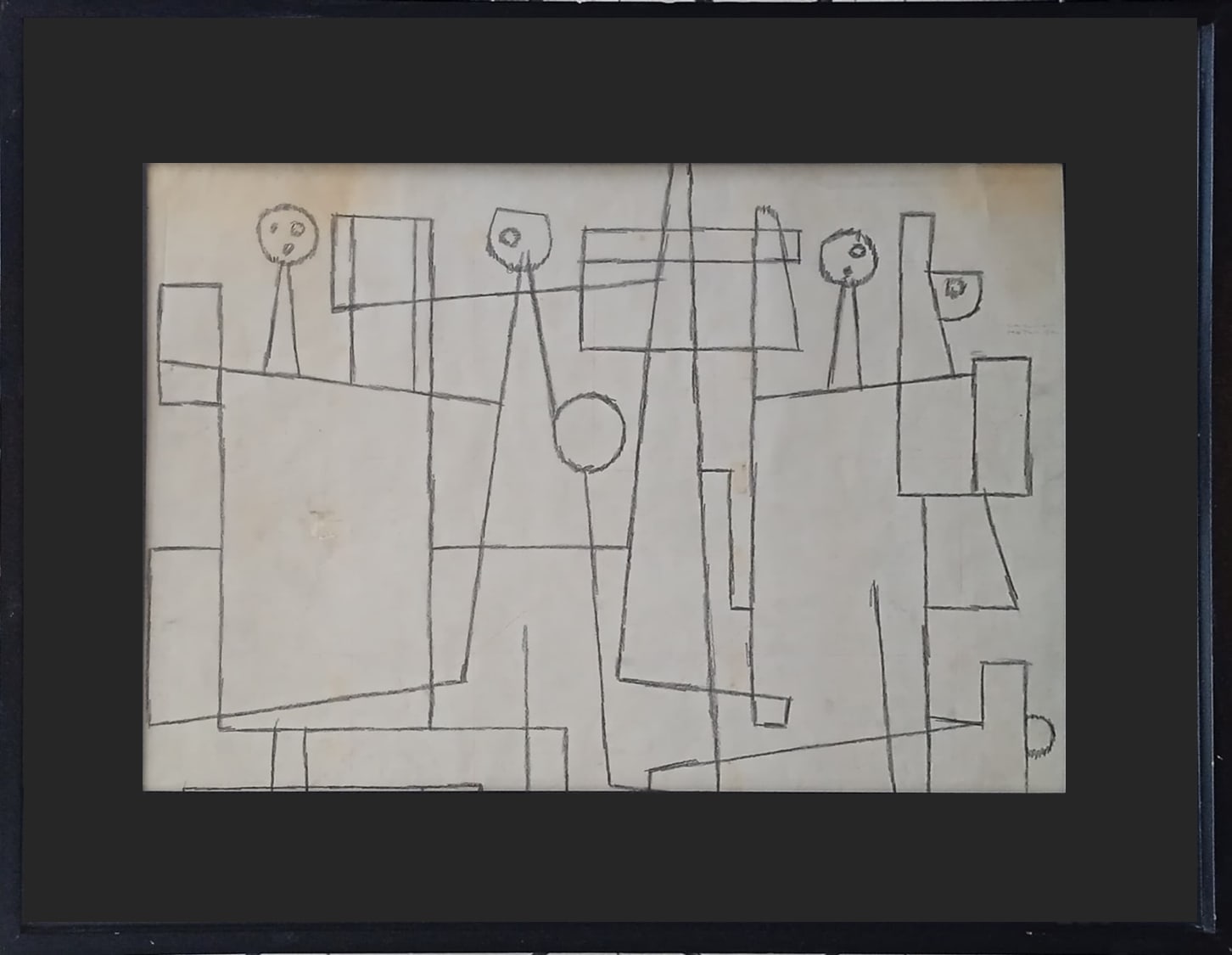 Carlos Mérida, "Boceto", S/F