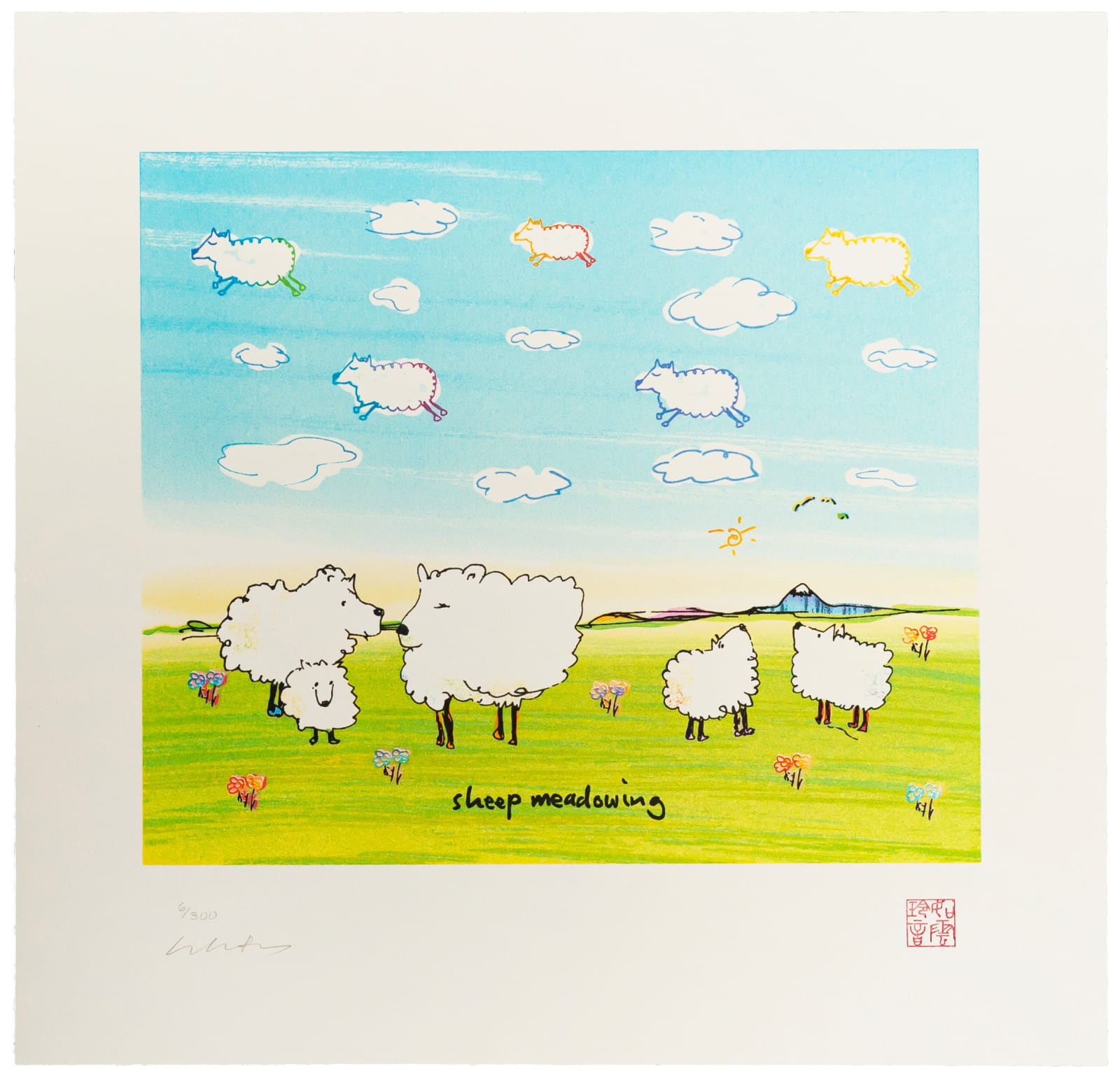 John Lennon & Yoko Ono, "Sheep Meadowing", 2003
