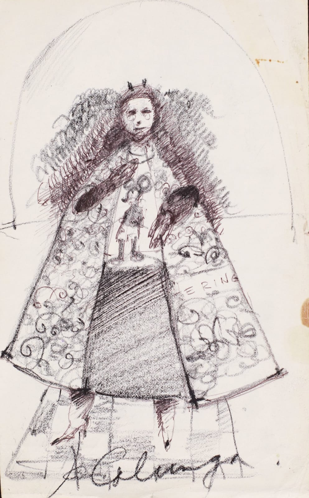 Alejandro Colunga, "Madonna", ca. 1986