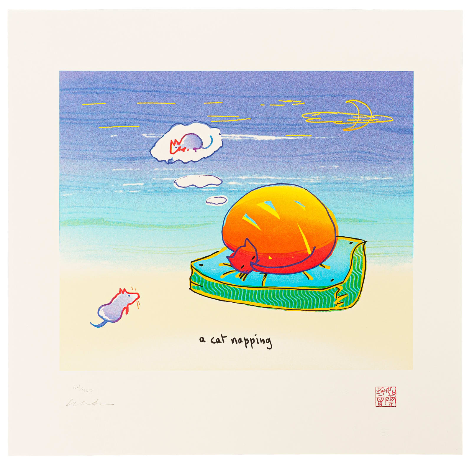 John Lennon & Yoko Ono, "A Cat Napping", 2010