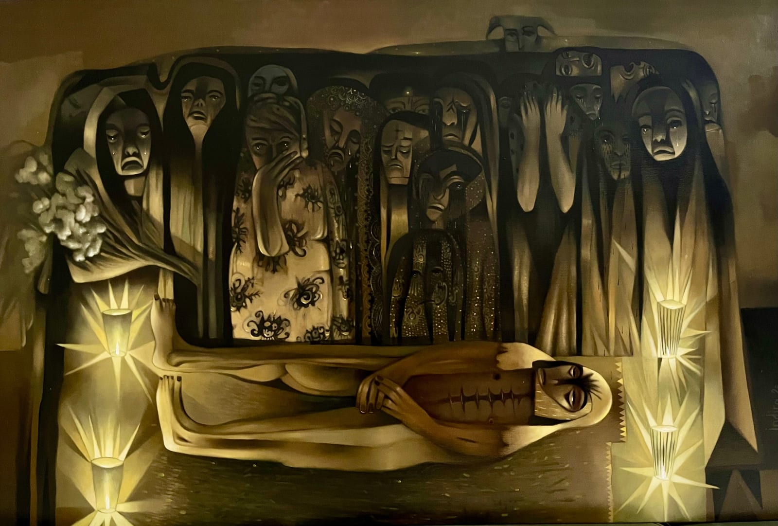 Indira Castellón, "Las plañideras", 2025