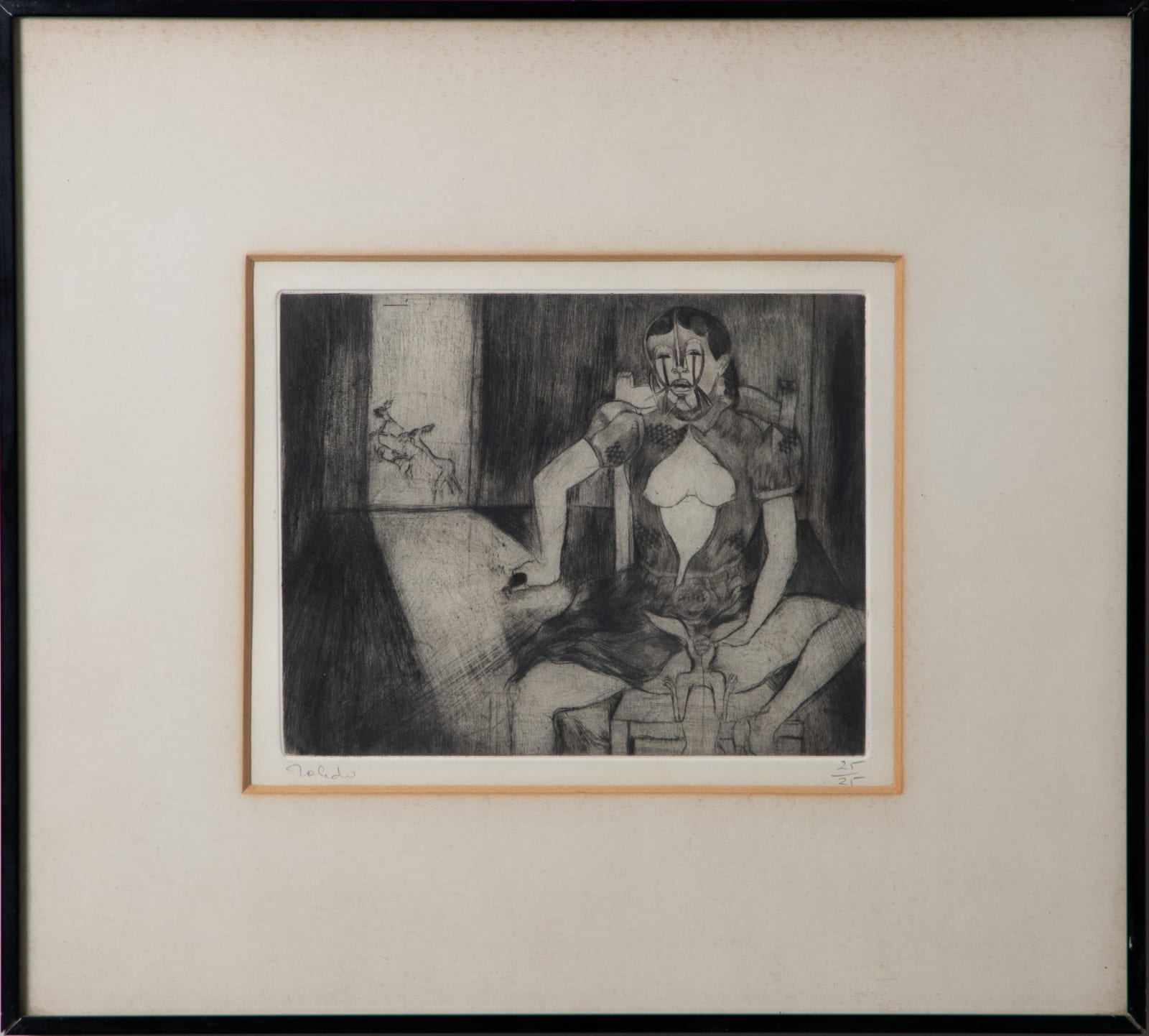 Francisco Toledo, "Erótica", ca. 1960