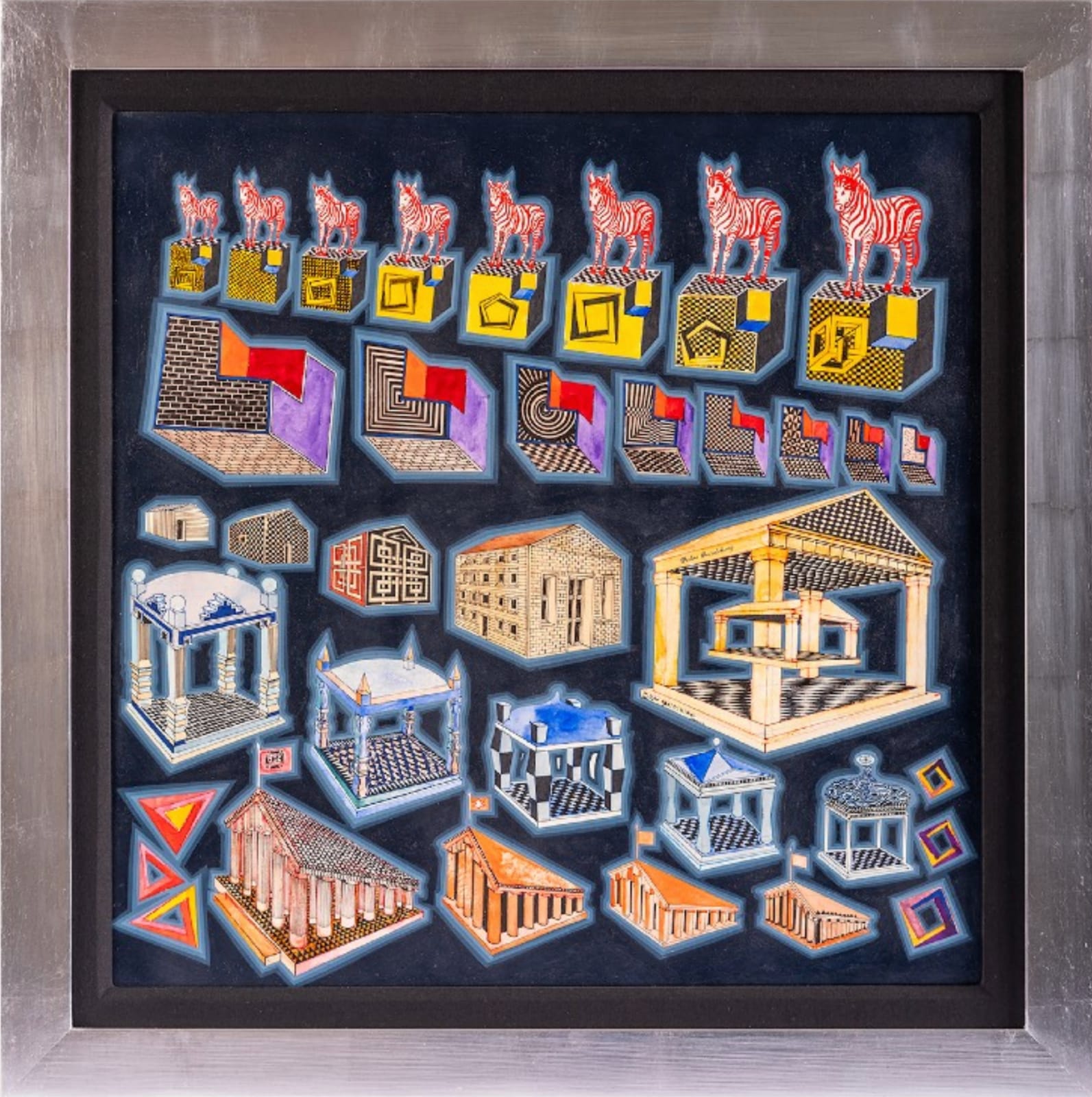 Pedro Friedeberg, "Sin título", 2024