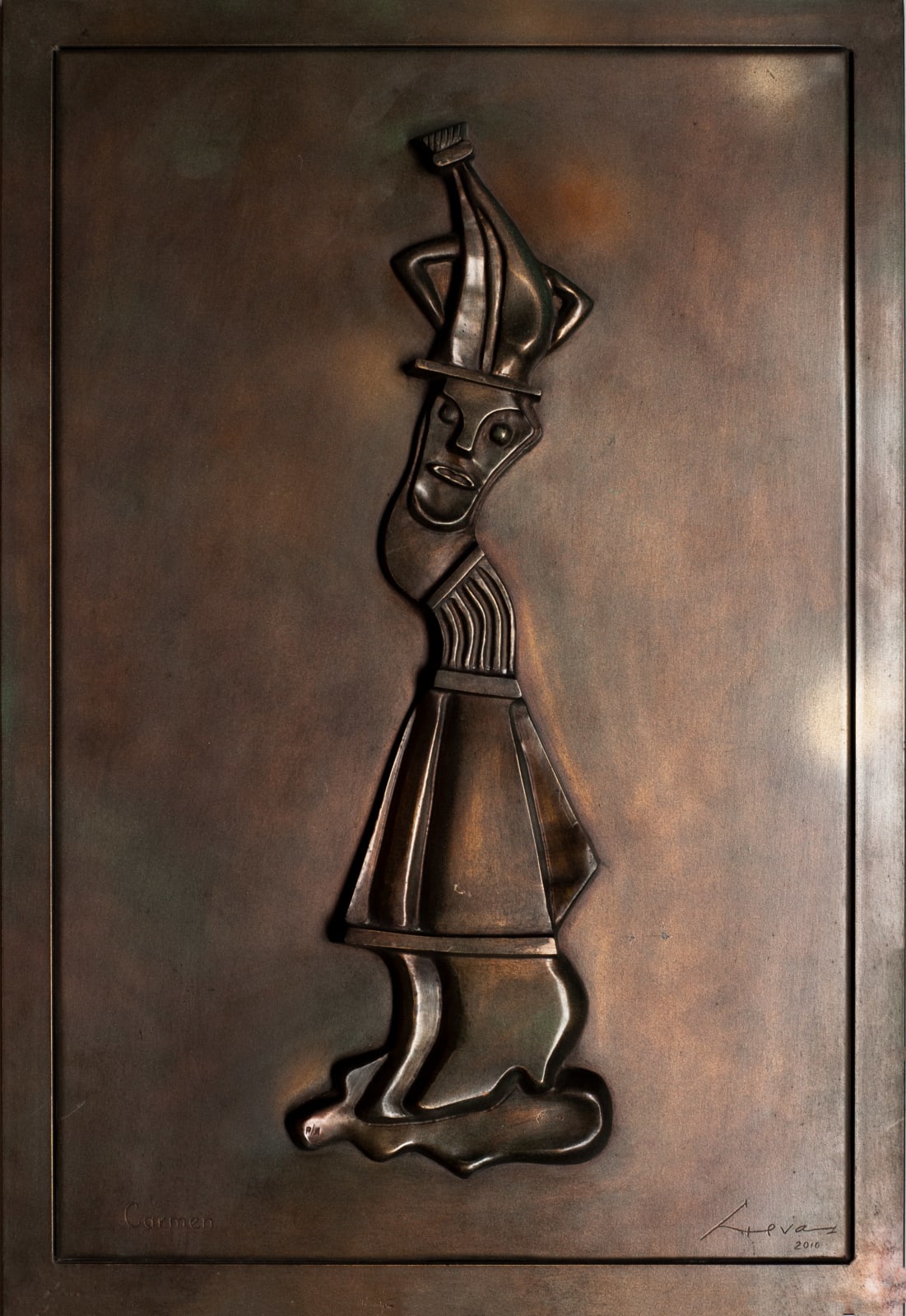 José Luis Cuevas, "Carmen", 2010