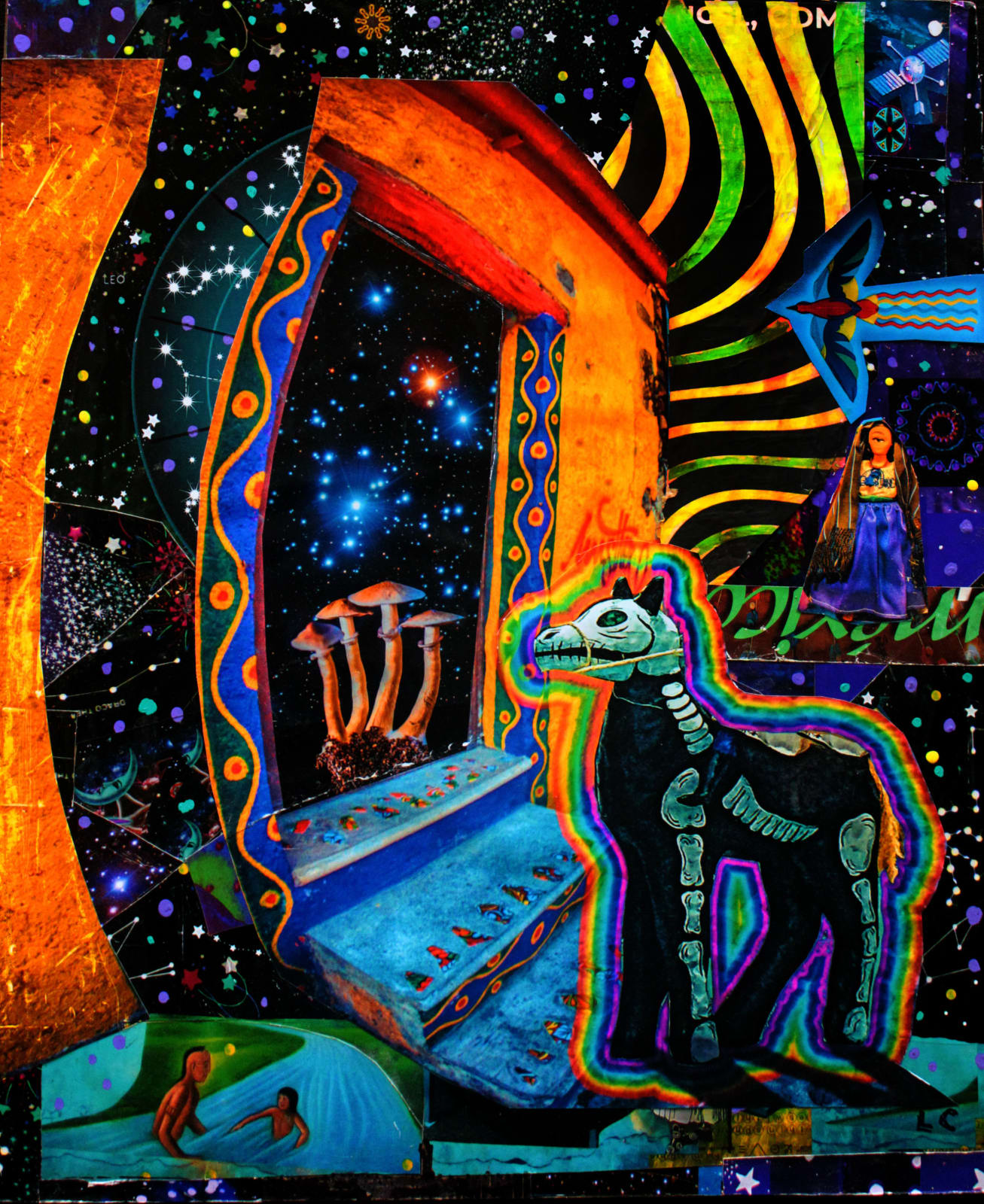 Larry Carlson, "Doorway to forever", 2023
