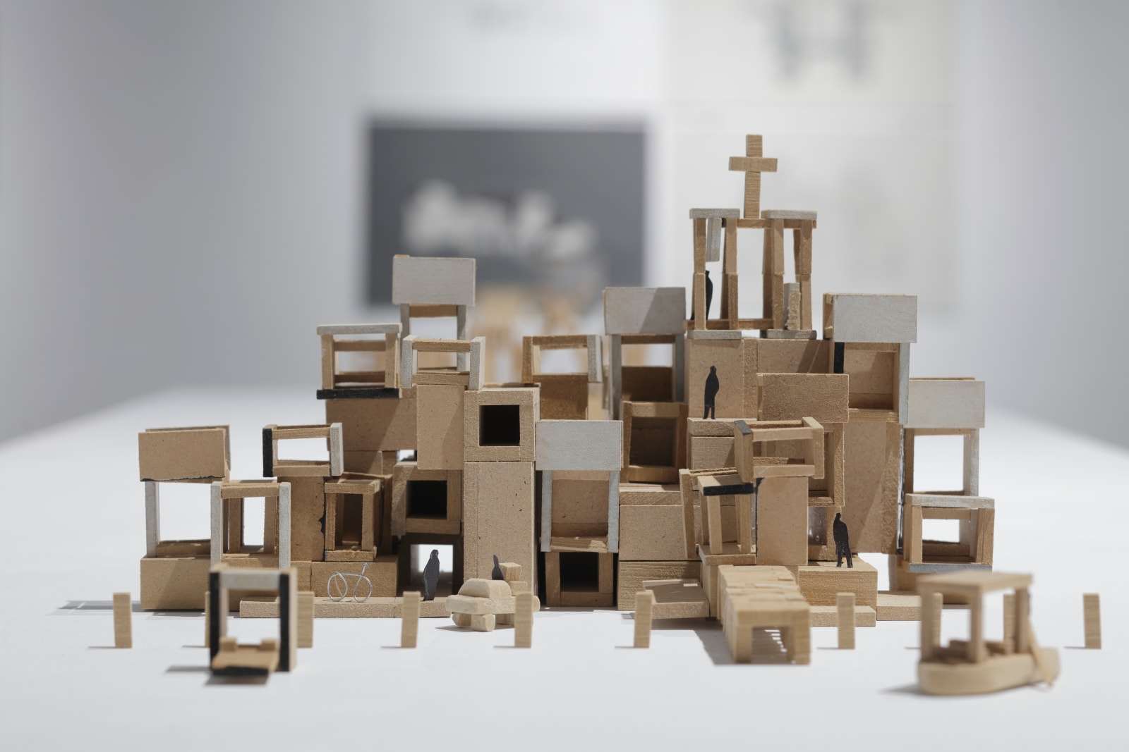 Francisco Morales, "Ciudades invisibles, Maqueta IV", 2021 / 2022