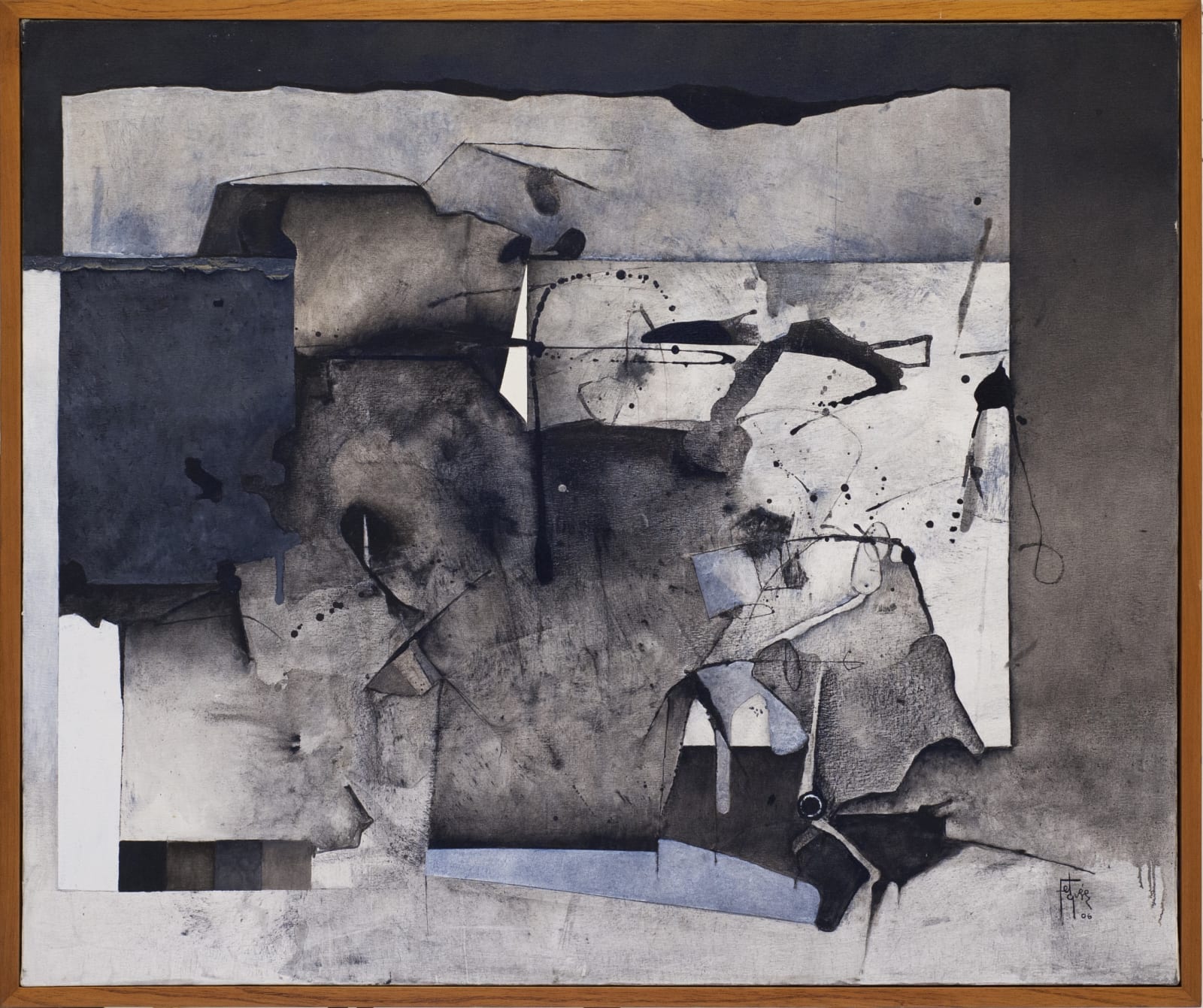 Manuel Felguérez, "18-06" - País lejano, 2006