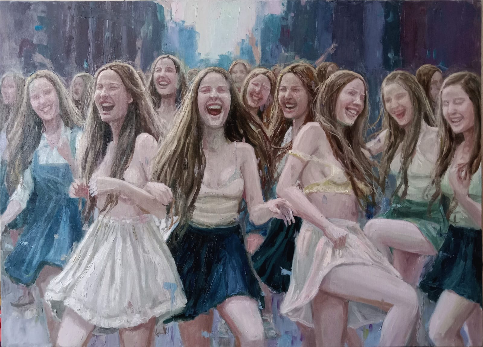 Hirán Lomelí, "La fiesta del estrógeno", 2024