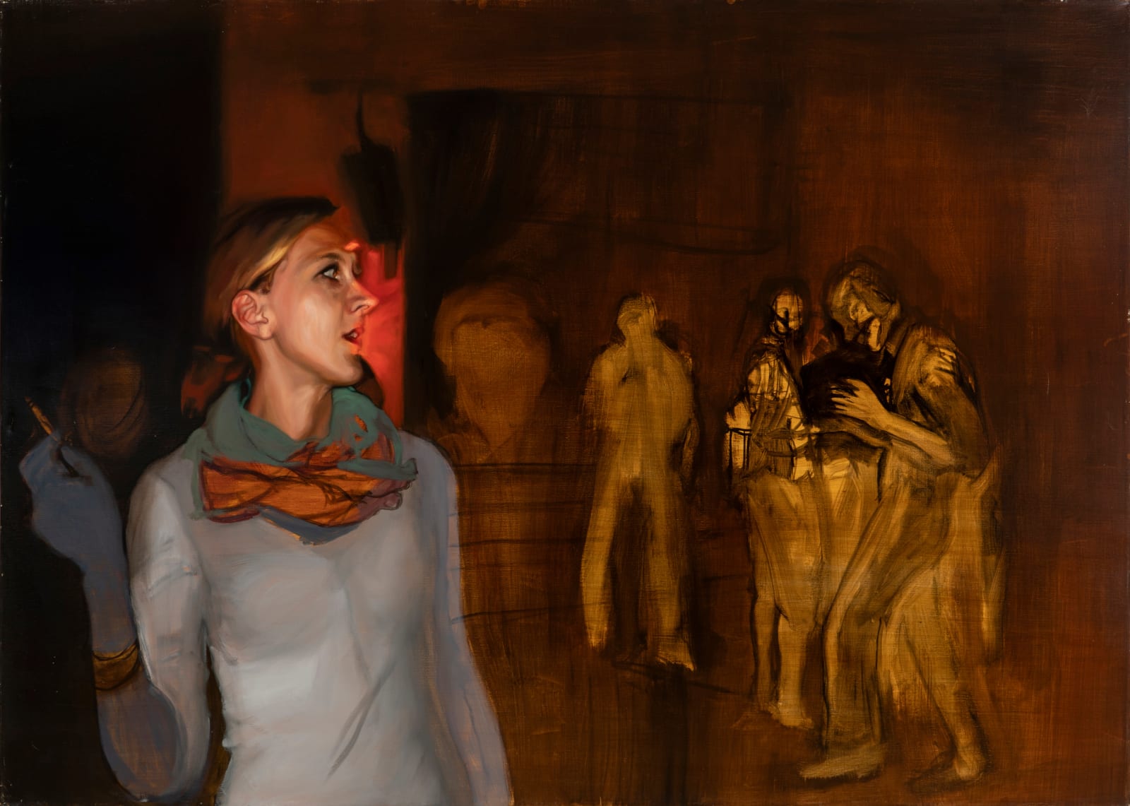 Ofelia Andrades, "Berliner Chocolat" Composición N° XX, 2014, Londres, UK