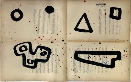 Mathias Goeritz, "Sin título" (Mascarita a la izquierda), ca. 1970