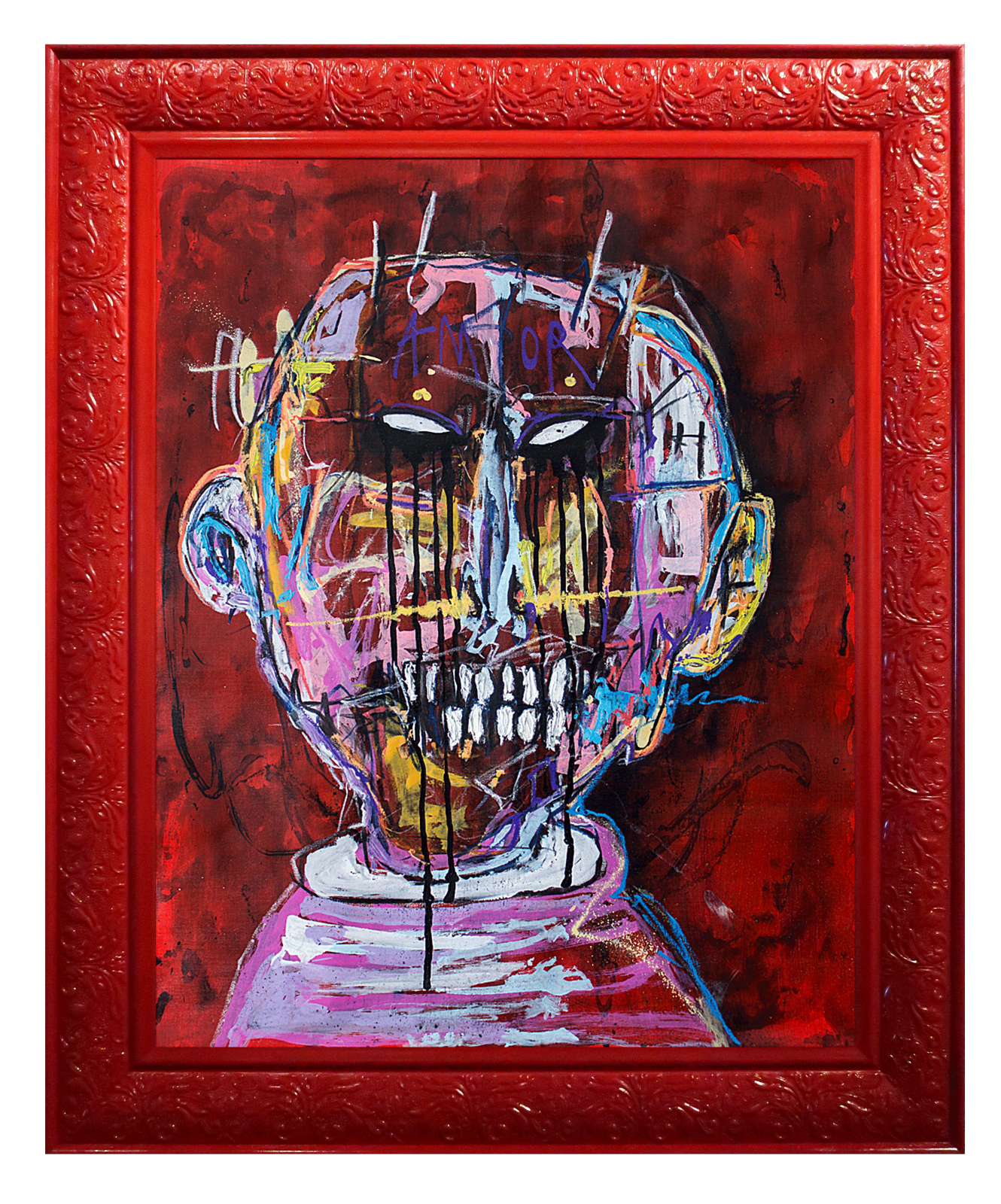 Satterugly, "Autorretrato encabronado", 2017