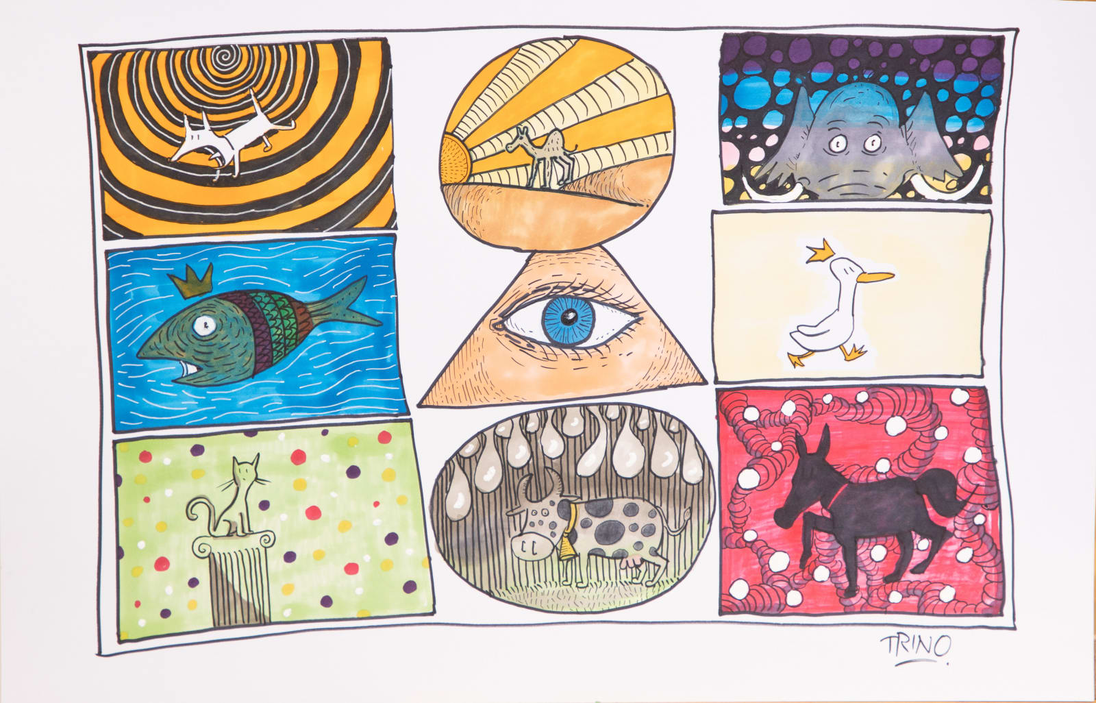 Trino, "Viaje animal", 2024