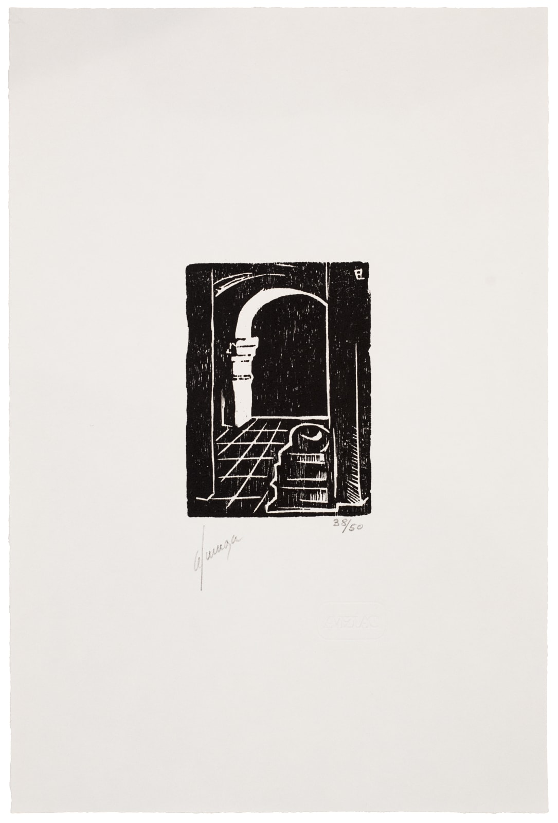 Francisco Zúñiga, "La puerta", 1933 (reimpresión 2004)