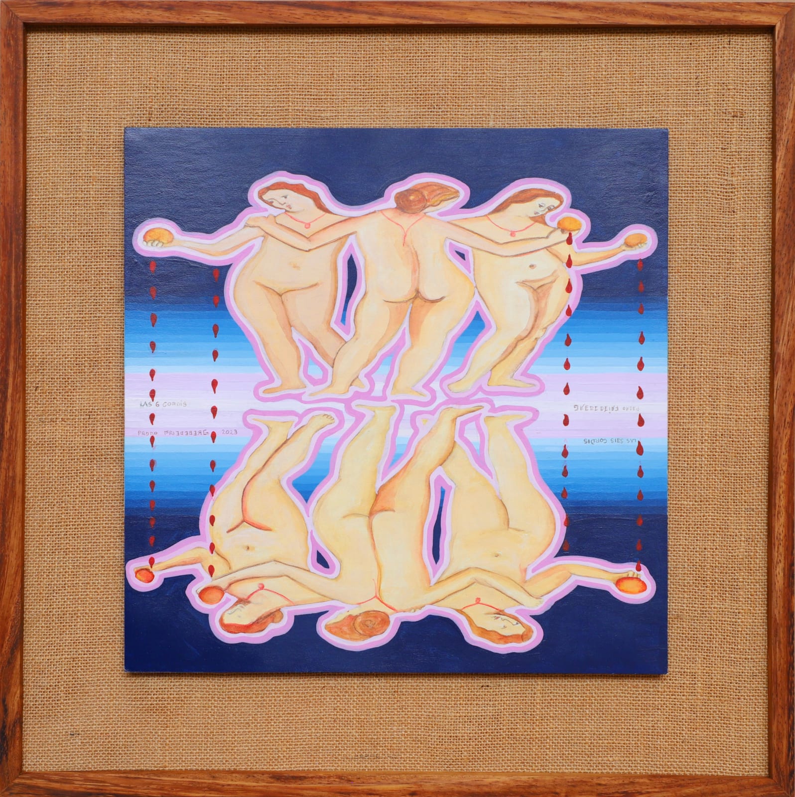 Pedro Friedeberg, "Las 6 gordis", 2023